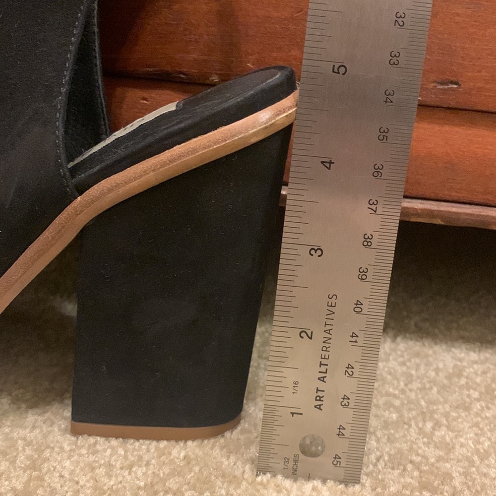 Steve Madden Valencia Black Suede Booties - Picture 11 of 11